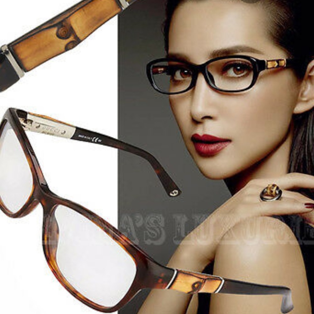 GUCCI Eyeglasses 3673 0WR9 Brown Havana 53 MM